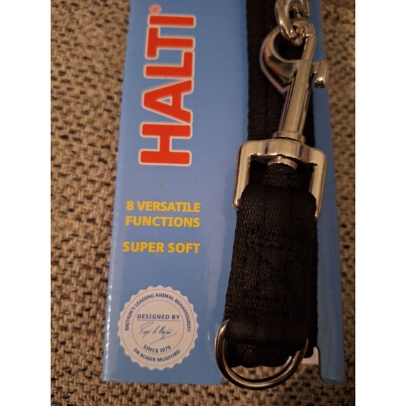 Halti Dog Training Lead - lge - Black NEW - Picture 3 of 9